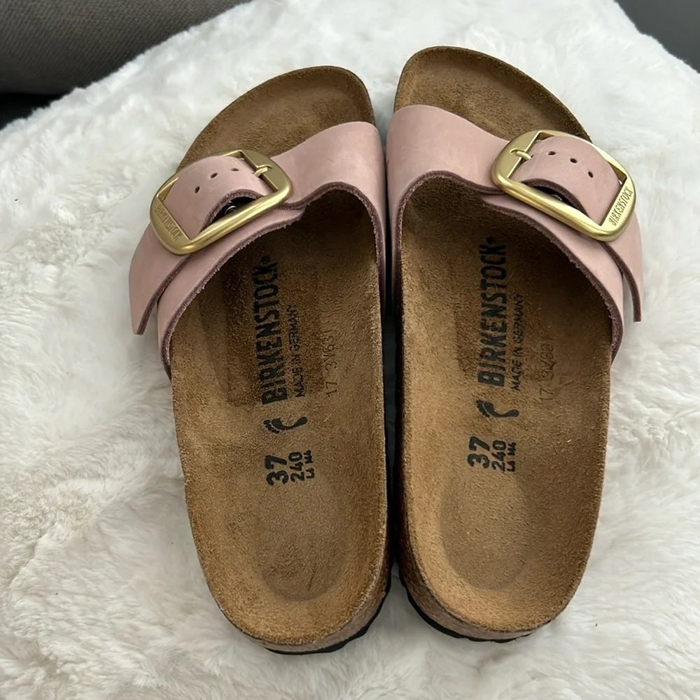 Birkenstick Madrid in Old Rose 37
